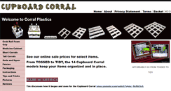 Desktop Screenshot of corralplastics.com